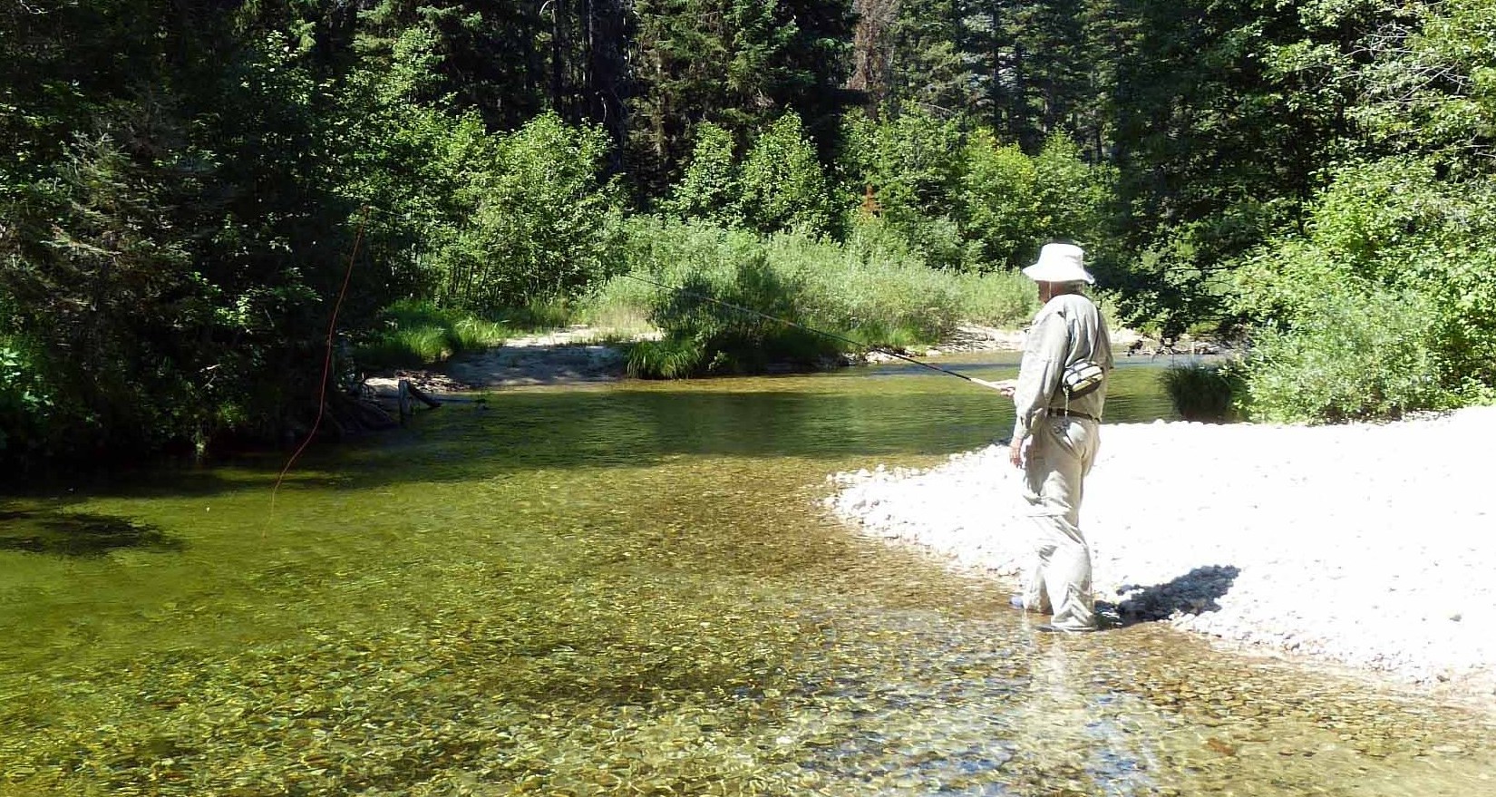 Tenkara on Small Water