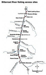 Bitterroot River Fishing Access Sites Courtesy Missoulian