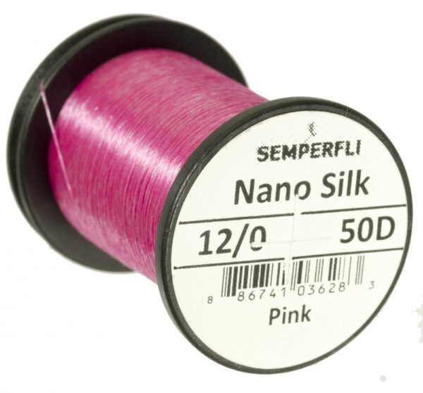 Semperfli Nano-Silk-12-0-50d-pink