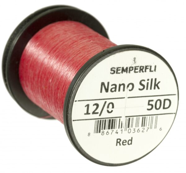 Semperfli Nano-Silk-12-0-50d-red