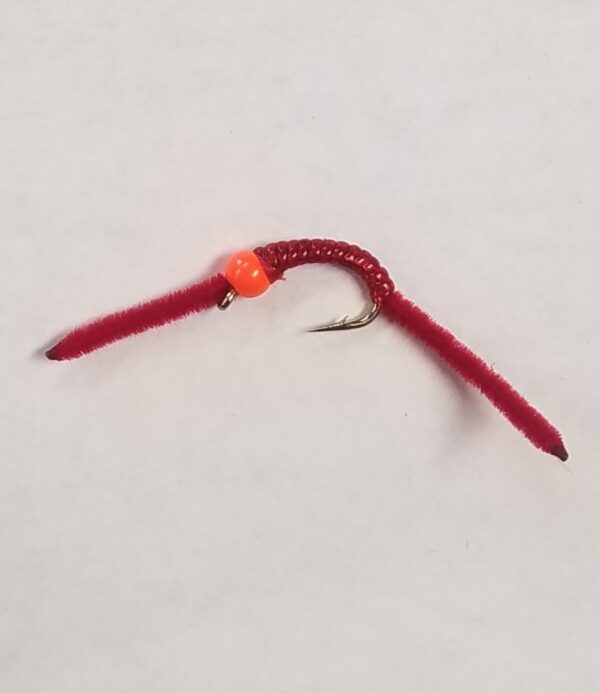 Hot Bead Power Worm Red