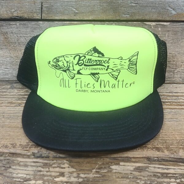 BFC All Flies Matter Hat Chartreuse