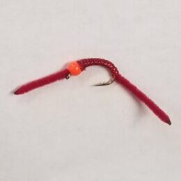 Hot Bead Power Worm Red